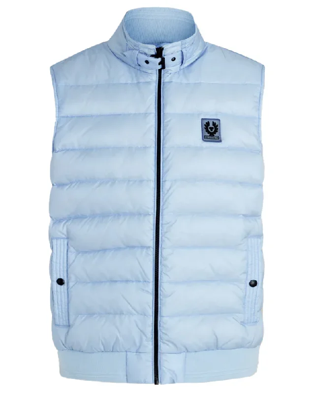 Belstaff Down Filled Circuit Gilet - Blue