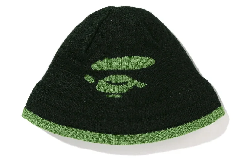 APE FACE KNIT HAT