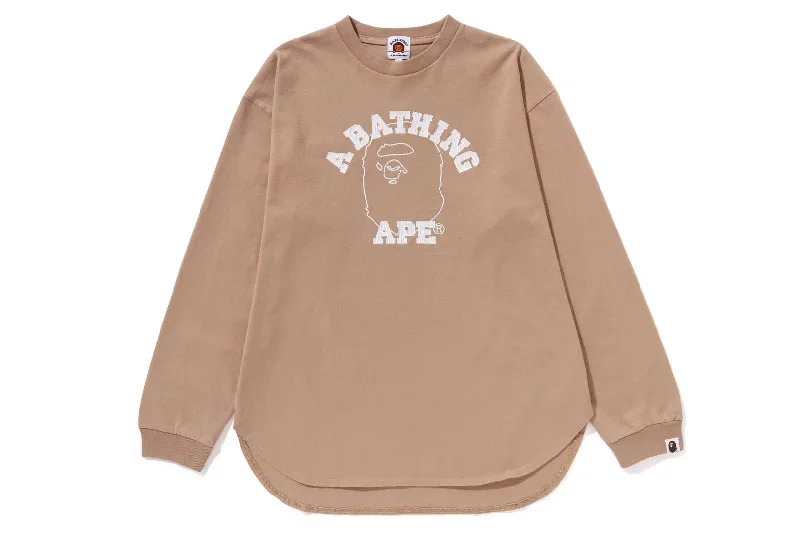 COLLEGE PIGMENT DYE L/S TEE