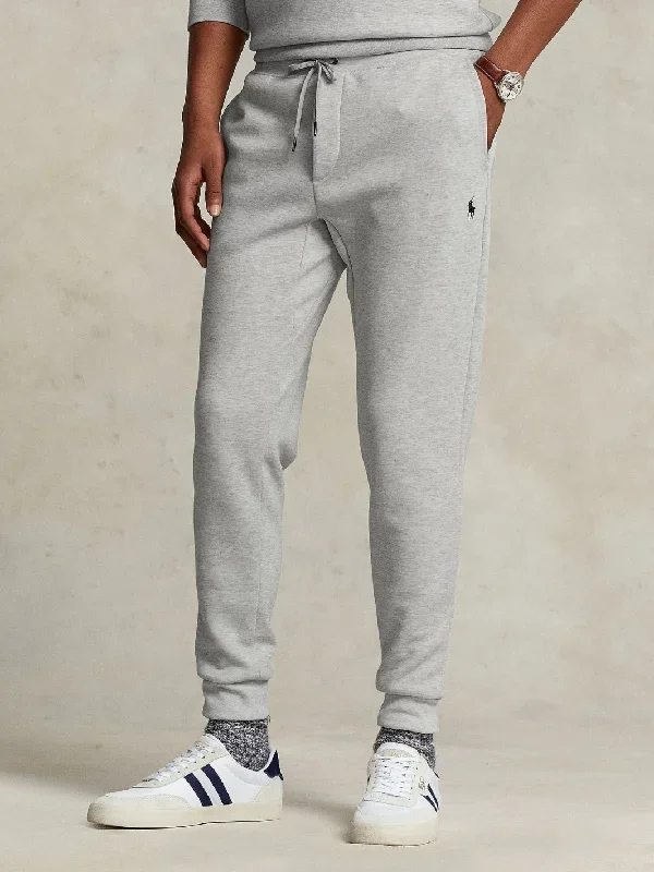 DOUBLE-KNIT JOGGER PANT Grå