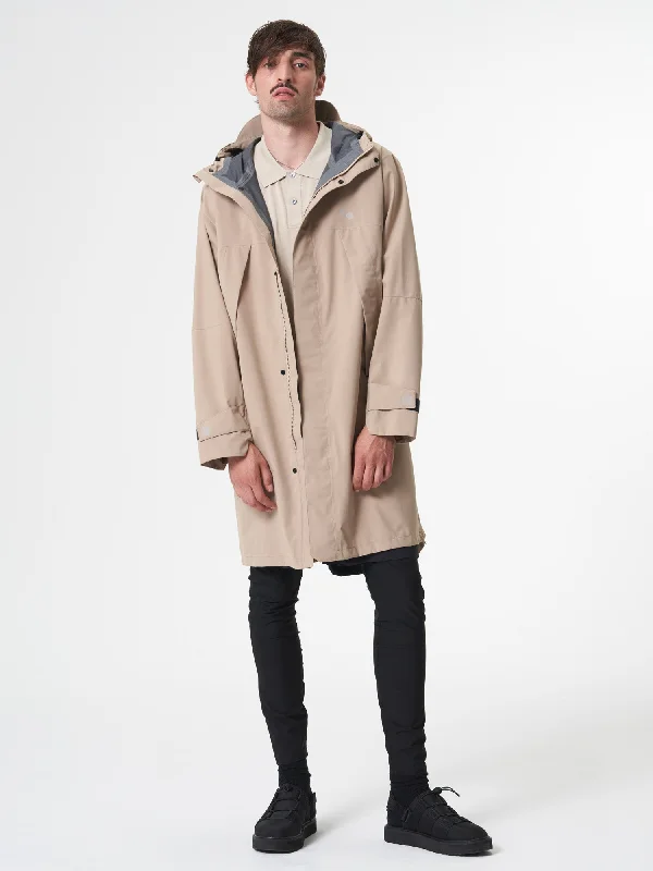 Aestech Rain Parka - Caramel Khaki (Unisex)