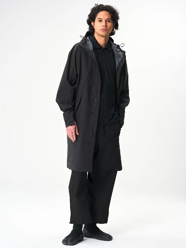 Aestech Rain Parka - Peat Black (Unisex)