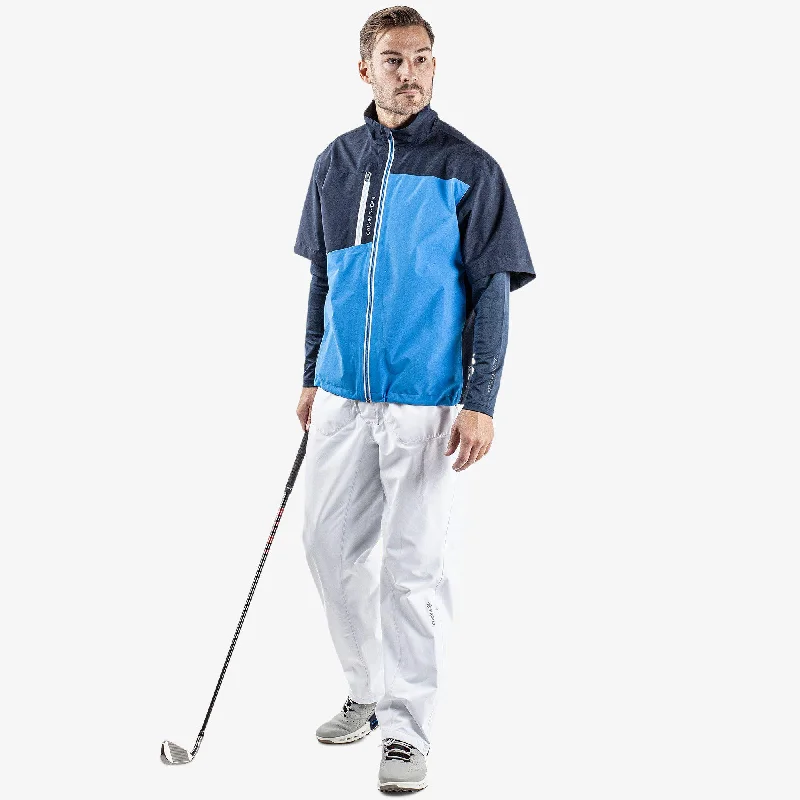 alx-short-sleeve-waterproof-jacket-blue-navy-white