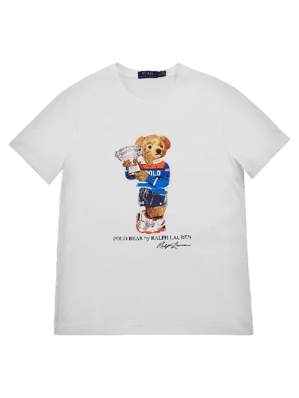 Australian Open Polo Bear T-Shirt in White