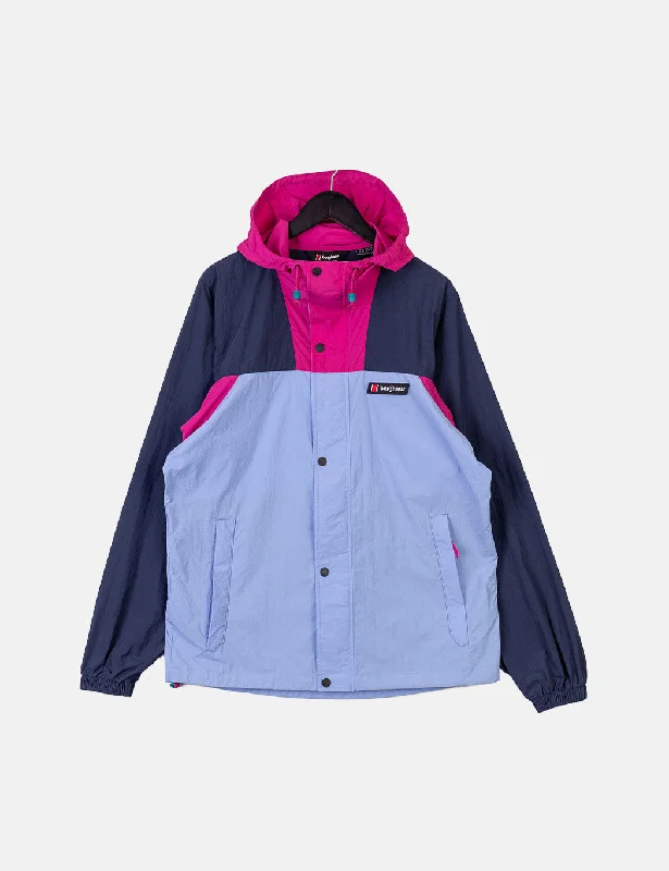 Berghaus Dean Street U Windbreaker 21 Jacket - Pale Iris/Dusk/Festival Fuchsia