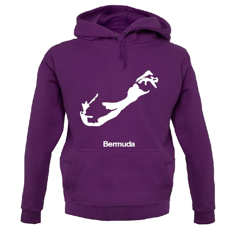 bermuda-silhouette-unisex-hoodie