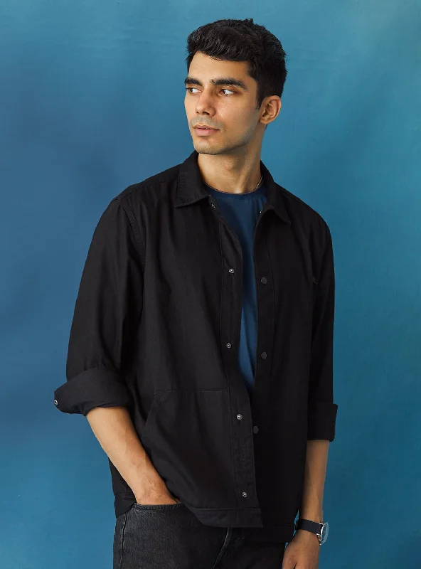 Black Obsidian Overshirt