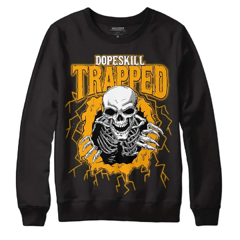 Black Taxi 12s DopeSkill Sweatshirt Trapped Halloween Graphic