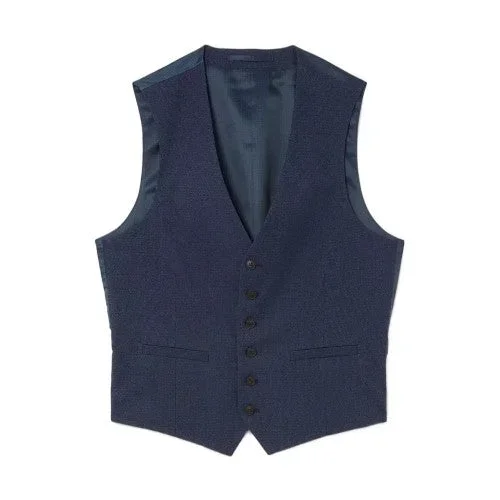 Burton Mens Marl Skinny Waistcoat