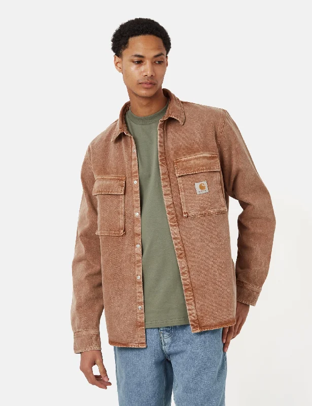 Carhartt-WIP Monterey Overshirt - Hamilton Brown