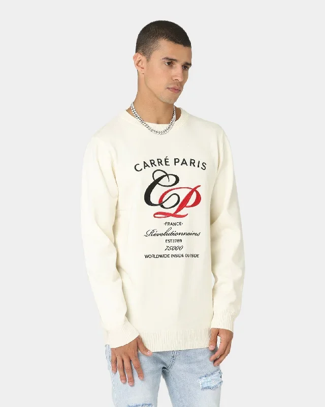 carre-revolutionnaires-knit-sweater-off-white