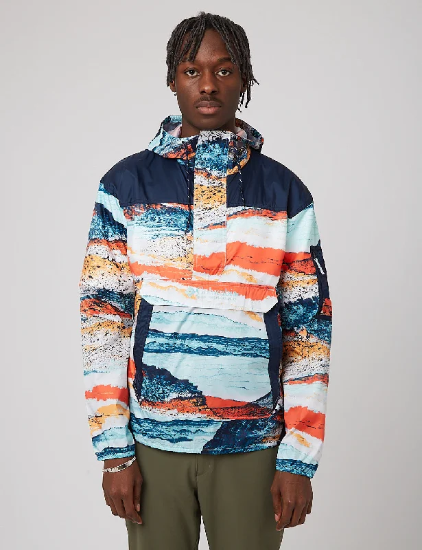 Columbia Challenger Windbreaker - Icy Morn Hyper Nature