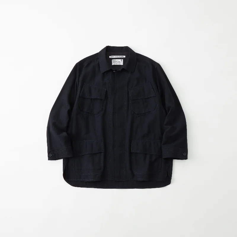 White Mountaineering Woven TWILL B.D.U JACKET