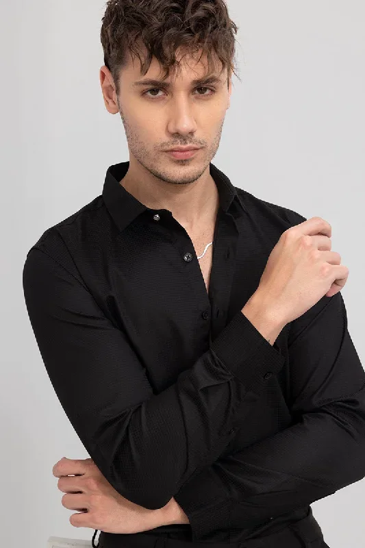 Cubique Black Shirt