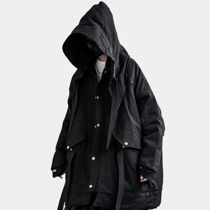 Cyber Techwear Parka