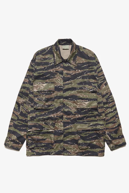 Deadstock - BDU Camo Overshirt - Tiger Stripe