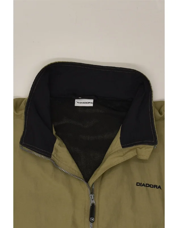 diadora-mens-rain-jacket-uk-42-xl-khaki-polyamide