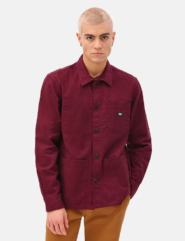 Dickies Caprock Overshirt - Maroon