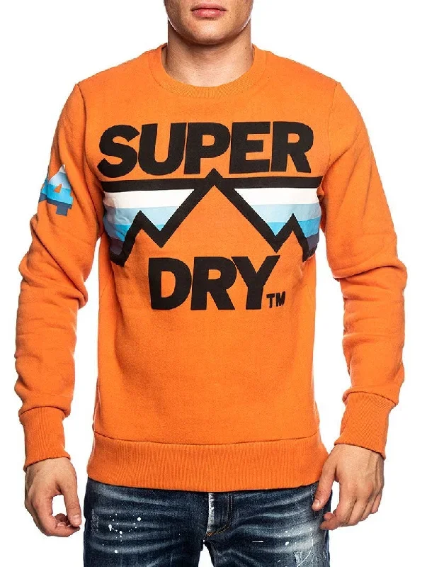 DOWNHILL RACER SWEATSHIRT IN ORANGE