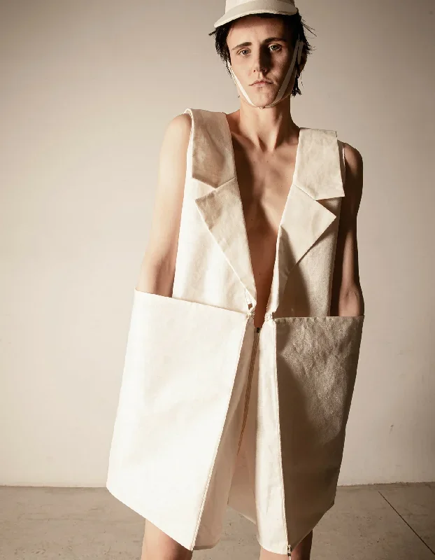 LEXICON 3-way transforming piece: vest/dress/bag