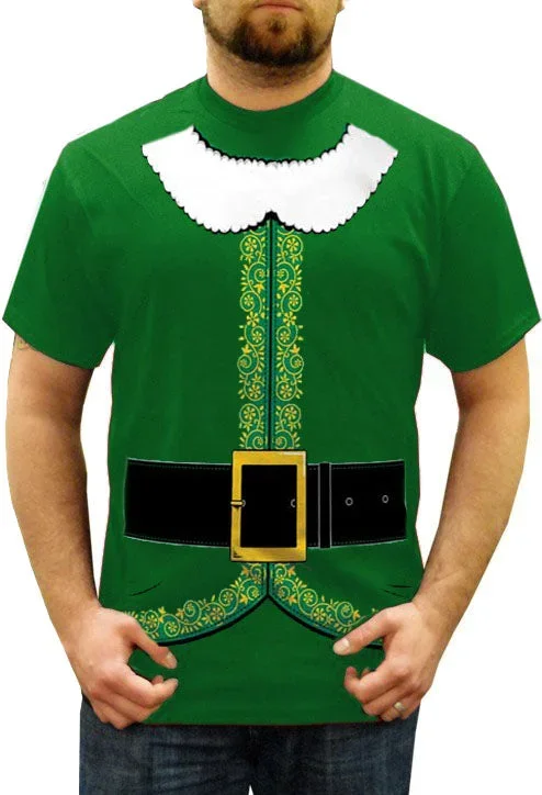 Elf Tuxedo Costume Men's T-Shirt