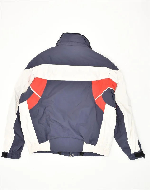 ellesse-mens-windbreaker-jacket-uk-42-xl-navy-blue-colourblock-nylon