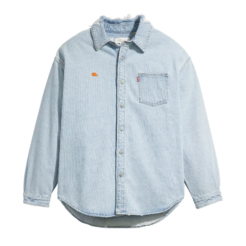 ERL x Levi's Overshirt Blue ERL07B201