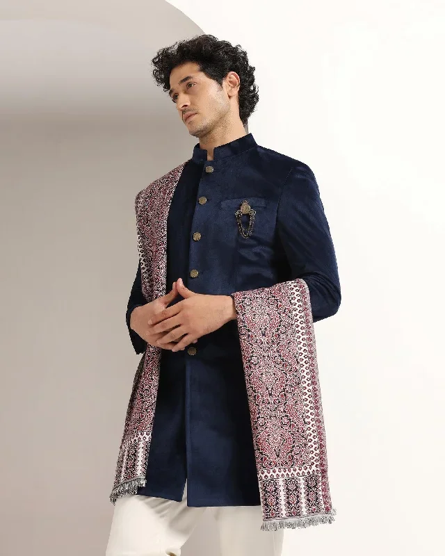 ethnic-2-pcs-suit-in-navy-veltos