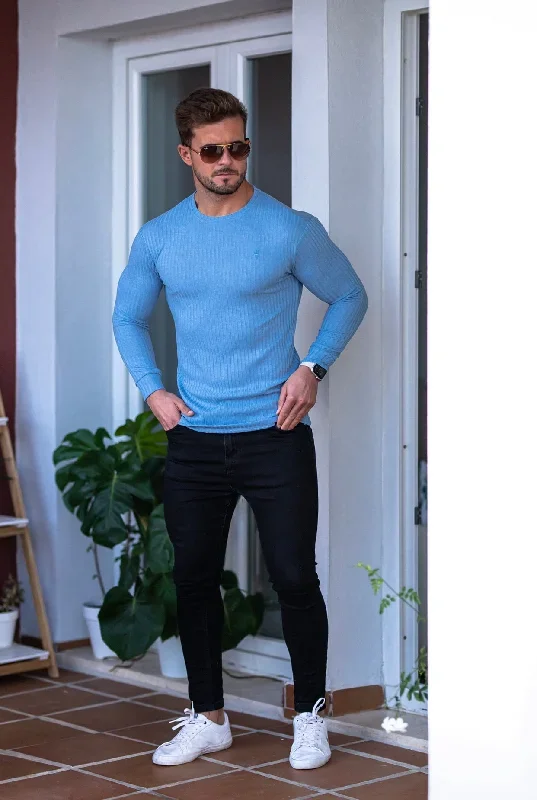 father-sons-classic-baby-blue-ribbed-knit-jumper-fsh594