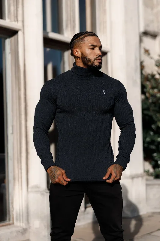 father-sons-classic-navy-ribbed-knit-roll-neck-jumper-fsh778