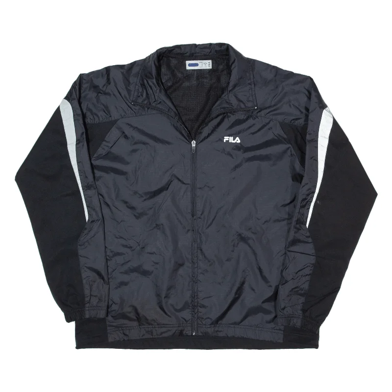 FILA Mens Shell Jacket Black L