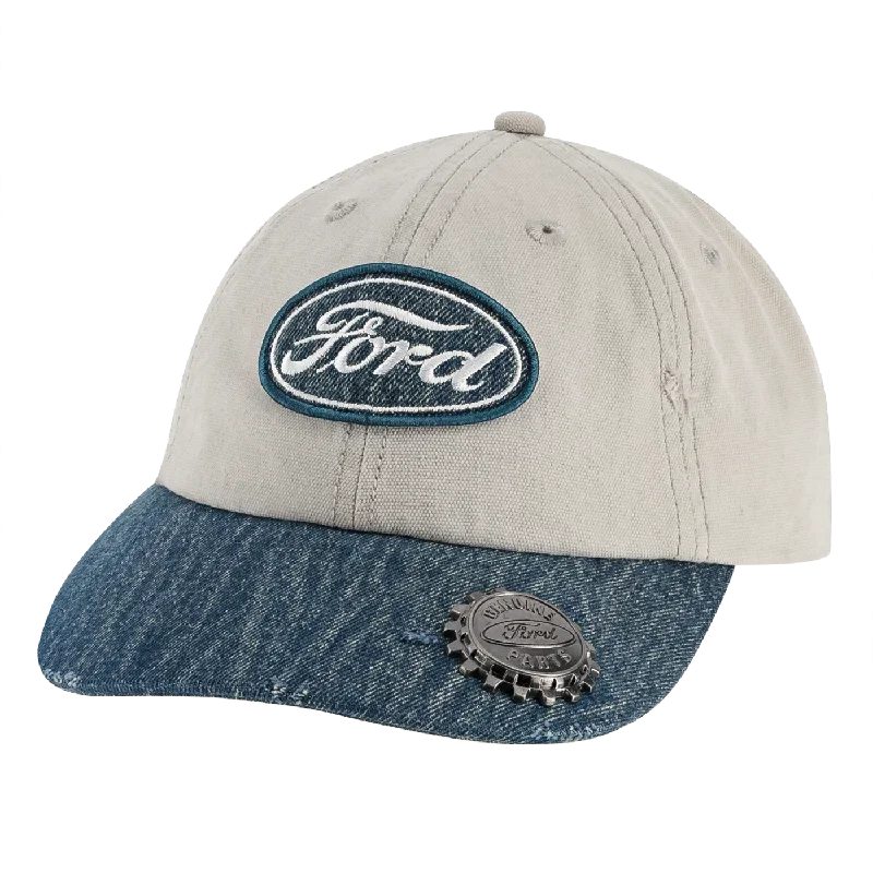 Ford Logo Vintage Bottle Cap Hat