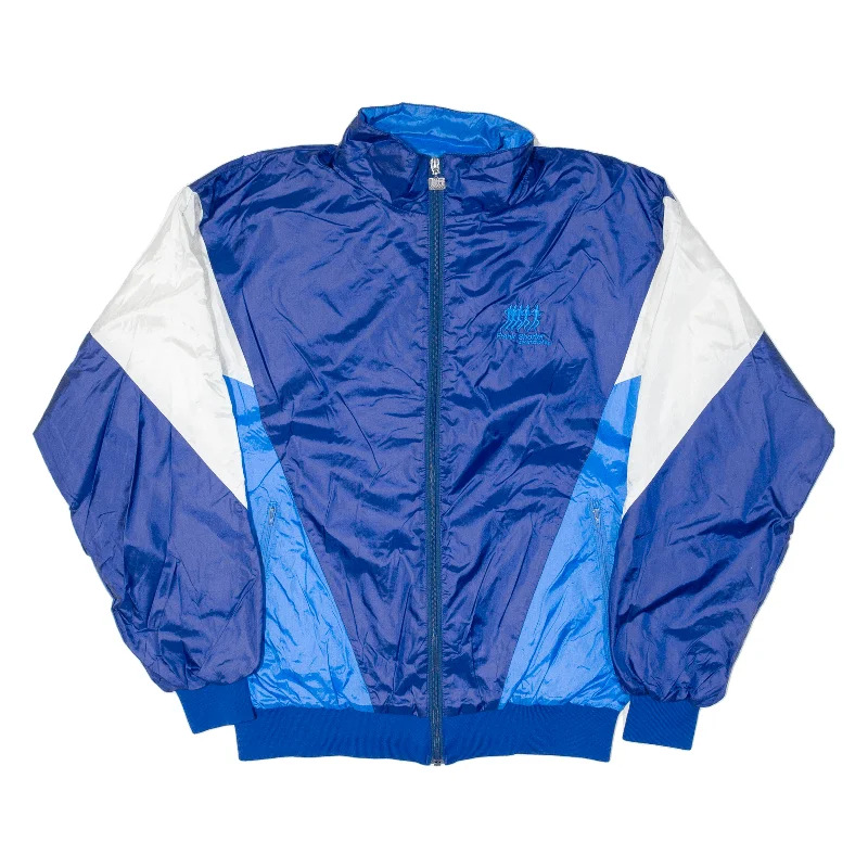 FRANK SHORTER Mens Shell Jacket Blue Colourblock L