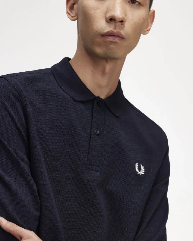 fred-perry-l-s-plain-polo-shirt-navy