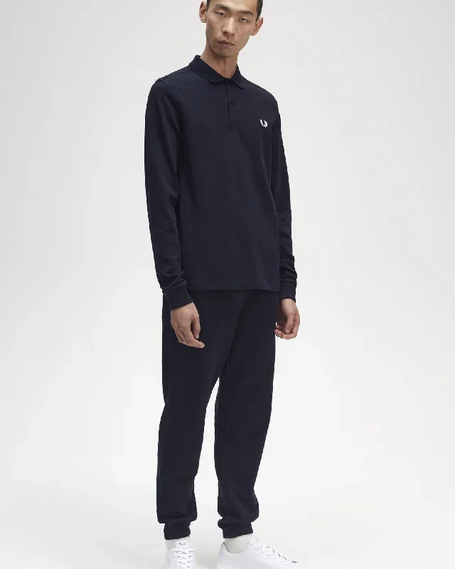 fred-perry-l-s-plain-polo-shirt-navy