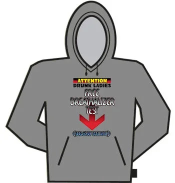 Free Breathalizer Test Hoodie