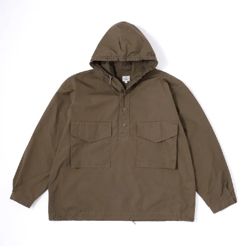 Gold Ventile Military Parka Olive