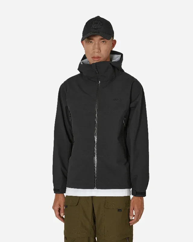 Waterproof Hooded Jacket Black