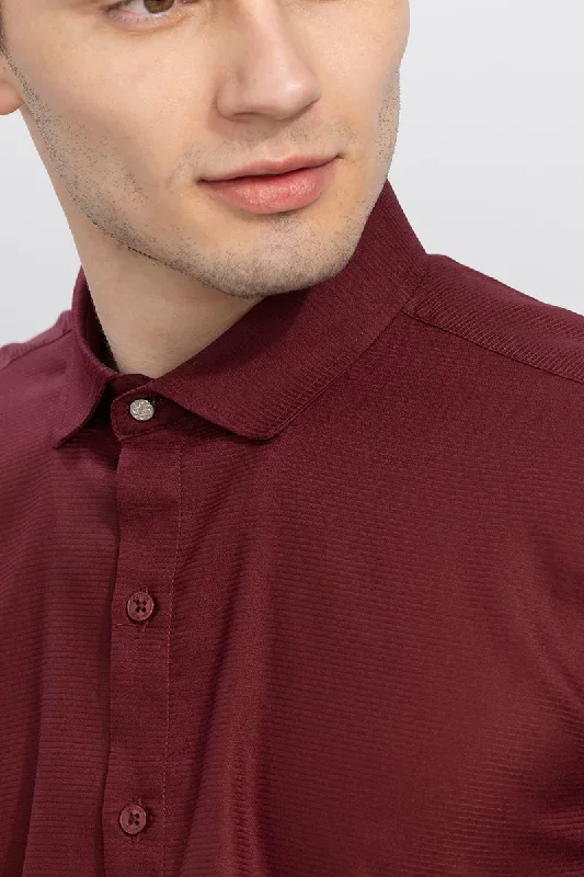 horizontal-chord-stripe-maroon-shirt