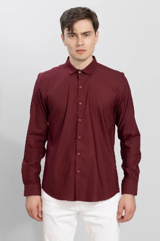 horizontal-chord-stripe-maroon-shirt