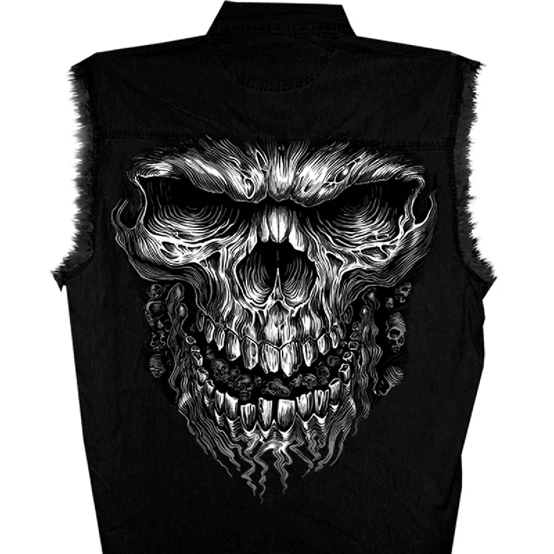 hot-leathers-gmd5237-mens-shredder-skull-black-sleeveless-denim-shirt