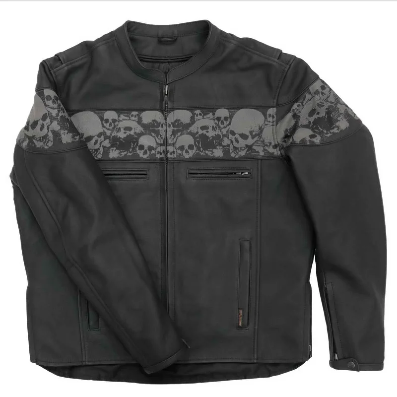 hot-leathers-jkm2002-men-s-black-reflective-skull-printed-leather-jacket-with-concealed-carry-pockets