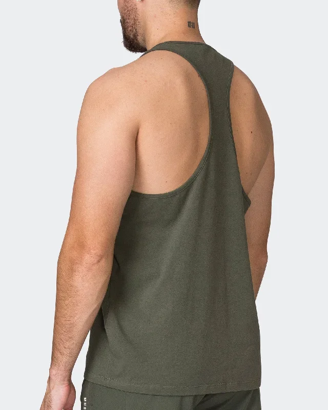 infinite-y-back-singlet-dark-khaki