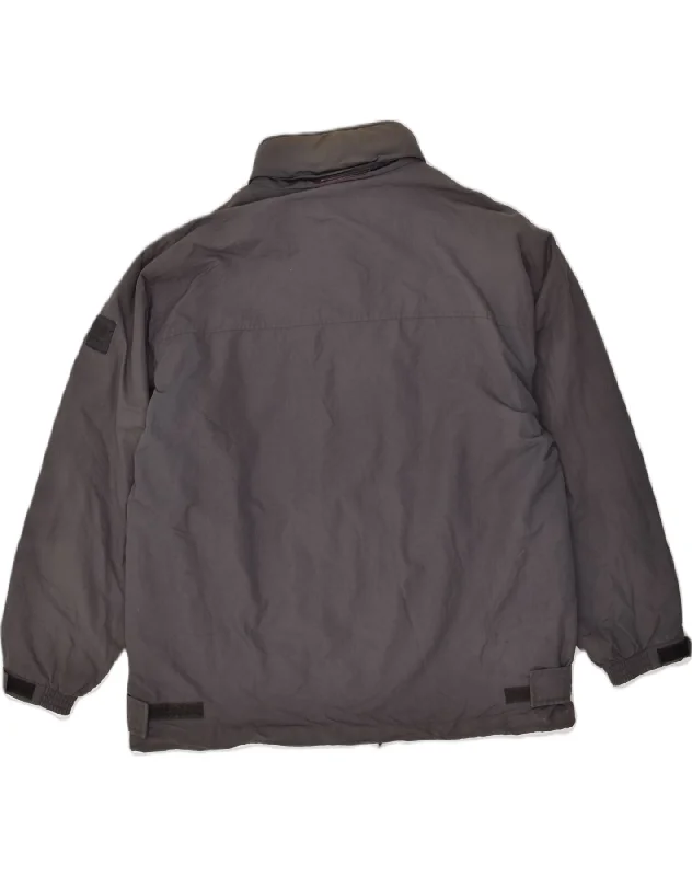 k-way-mens-hooded-windbreaker-jacket-uk-42-xl-grey-polyamide