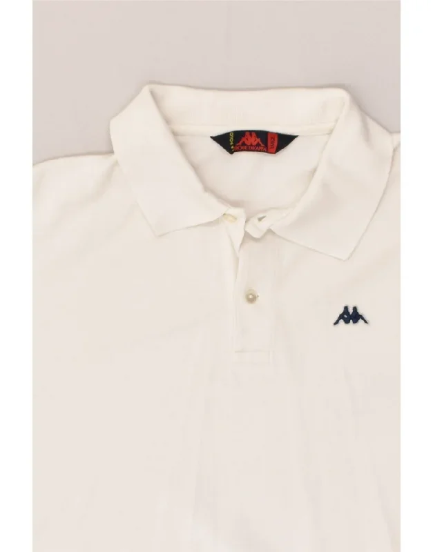 kappa-mens-polo-shirt-large-white-cotton-18