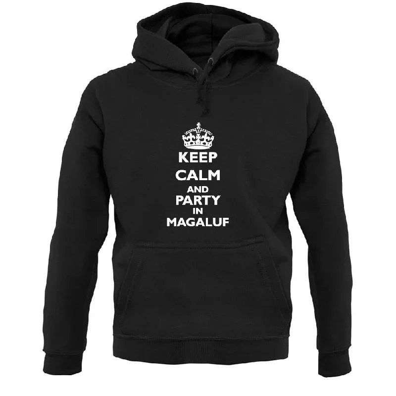 Keep calm and Party in Magaluf Unisex Hoodie