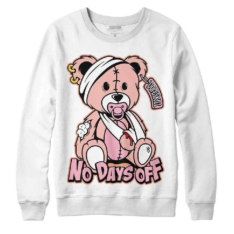 Legend Pink 11s DopeSkill Sweatshirt Hurt Bear Graphic