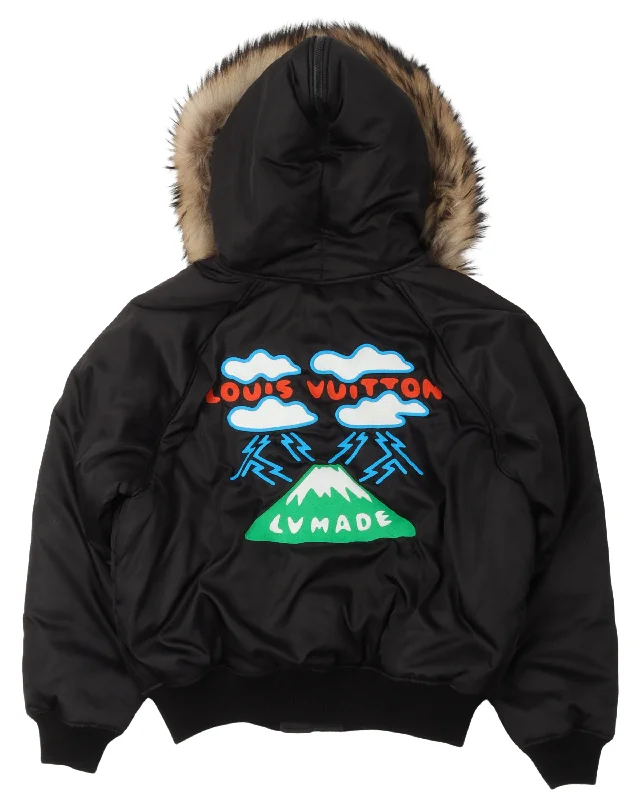 Embroidered LV Made Mountain Aviator Blouson