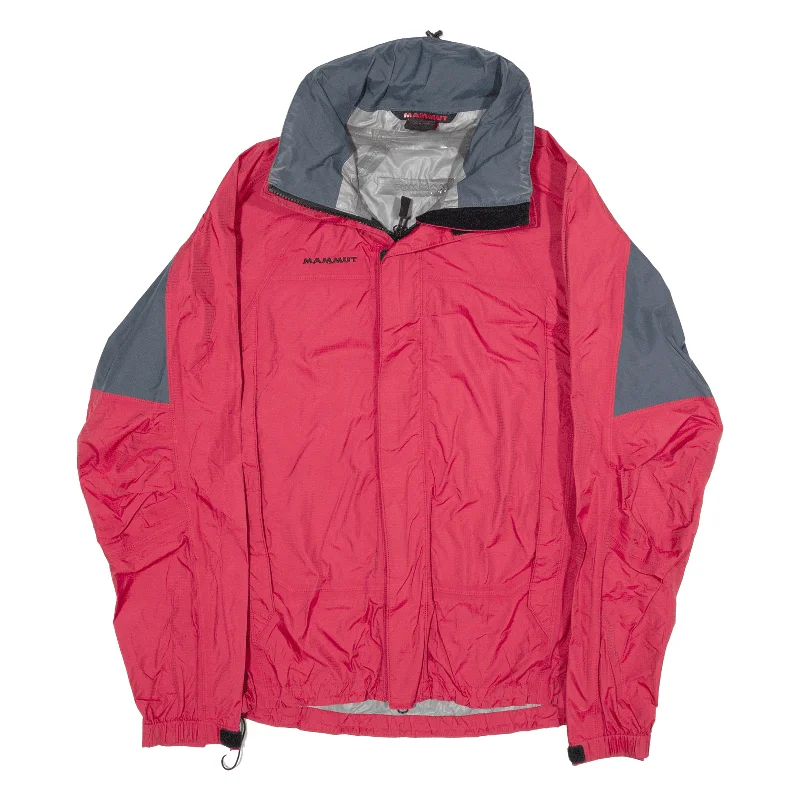 MAMMUT Mens Shell Jacket Red Nylon S