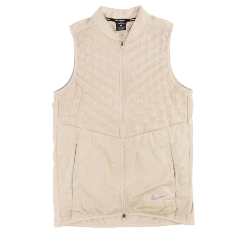 Men's Aeroloft Gilet Cream Size S